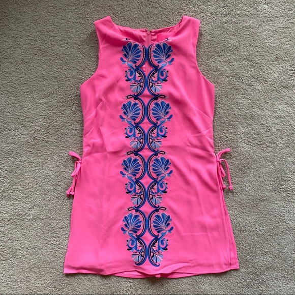 Lily Pulitzer Donna Romper Havana Pink - Picture 2 of 5